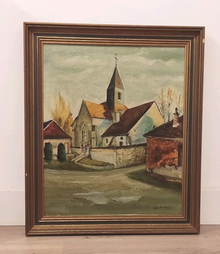 Tableau ancien huile sur toile
