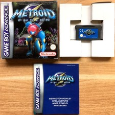 METROID FUSION COMPLET NINTENDO GAMEBOY ADVANCE GBA PAL EURO FR CIB OVP Bon état