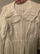 Robe de communion , Profession De Foi, Dentelle,coton