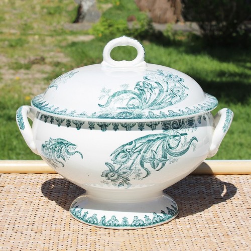 Ancien soupière faïence - ancien,
