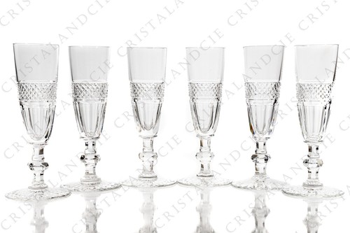Six flûtes champagne - flûtes, à