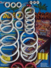 FLIPPER   GOTTLIEB- SURF'N SAFARI-kit elastique,caoutchouc- pinball rubber