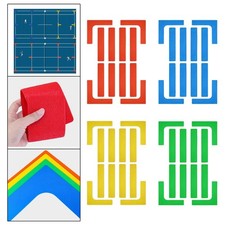 Kit de Marqueurs pour Pickleball et Badminton, Accessoires de Traçage