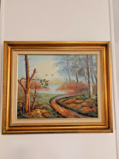 Ancien tableau Peinture Huile