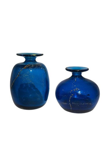 Paire vase verre - paire,