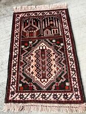 Tapis 125x80cm Baloutche Pers Alfombra Teppich Rugs Tappeto Carpet Matta Teppe