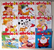  "ABRICOT" Lot de 9 Magazines - N° 295 à 305 - Année 2014 - FLEURUS - 3 à 5 ans