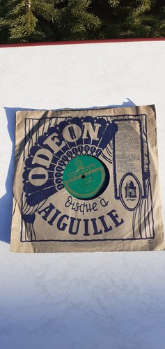 Disque gramophone odeon - disque,