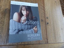 catalogue BERGERE DE FRANCE explications tricot 2009 / 2010