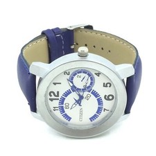 NEW CITIZEN Miyota 2030  Quartz movement White / Blue Dial   ? FAST & FREE