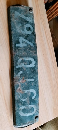 Ancienne plaque - ancienne,