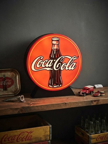 Enseigne coca cola - cola, lumineuse