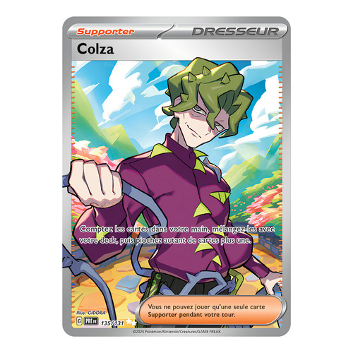 Colza 135 131 carte - 135/131,