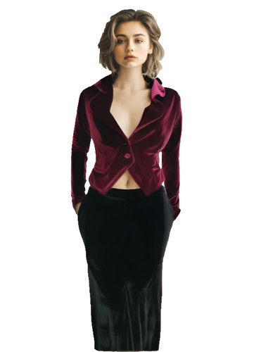 Blazer edwardien gothique - blazer,