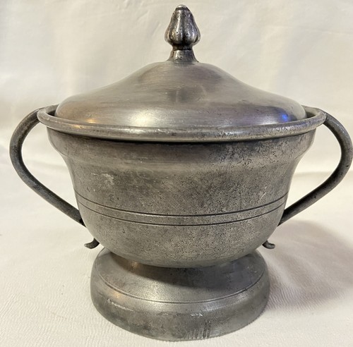 Pot bouillon étain - pot, en