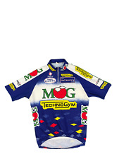 Maillot vélo cyclisme vintage MG TechnoGym Nalini