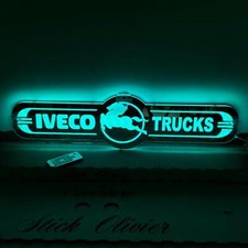 Plaque lumineuse iveco led rgb - plaque,