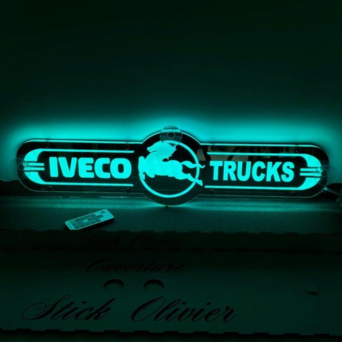Plaque lumineuse iveco led rgb - led,