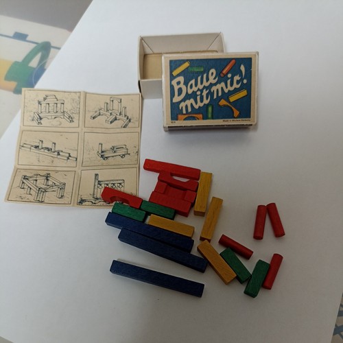 Jeu construction bois - de, en