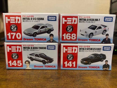 Dream tomica initial pack - initial, 4-pack