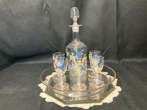 Art nouveau service liqueur - nouveau,