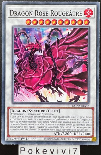 Carte dragon rose - dragon,