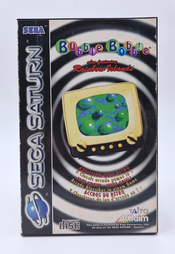 Bubble bobble sega saturn - sega,