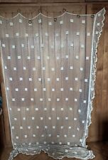 linge ancien: grand rideau