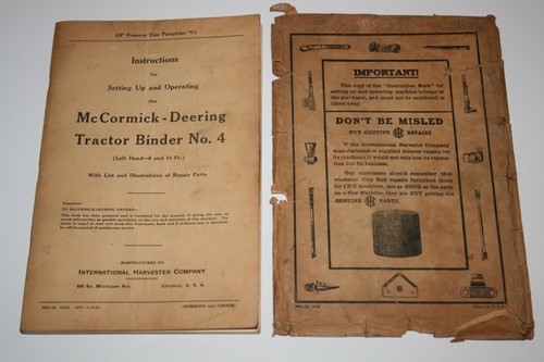 1936 instructions for the - instructions,