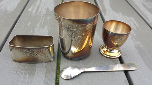 Ancien coffret baptême en - coffret, de