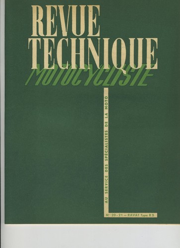 Revue technique moto - technique,