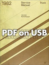 1982-1983 Dodge Pickup Atelier