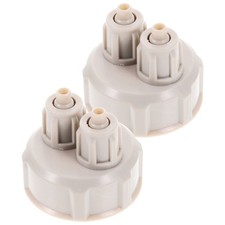  2 pcs Aquarium CO2 System PRO Tube Guage Bottle Tank Tank Plant Végétal DIY