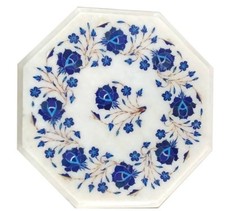 12 " Côté Fin Coin Table Haut Incrustation Artisanat Maison Décoration Jardin