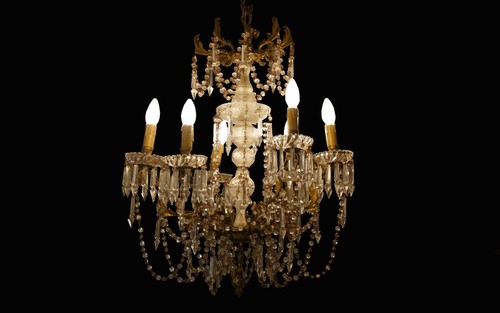 Lustre pampilles cristal - en,