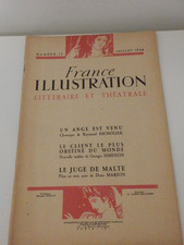 France Illustration Littéraire et Théâtrale N°17 juillet 1948