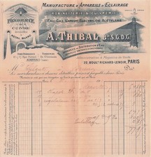75 PARIS fabricant THIBAL 1910