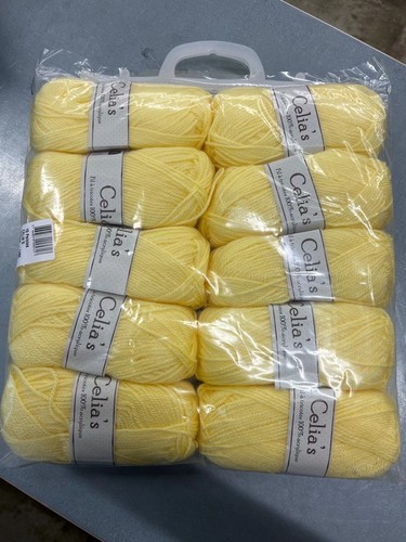 Lot pelotes laine - 10,