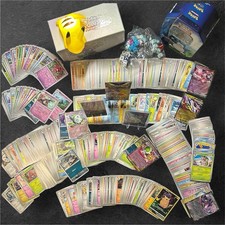MEGA LOT + 550 cartes POKEMON FR Multi série EV -EX/Secrete + Booster + Figurine