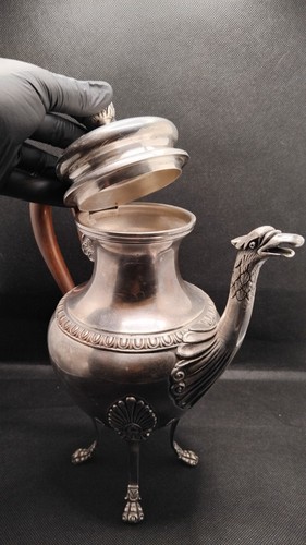 Verseuse cafetière argent