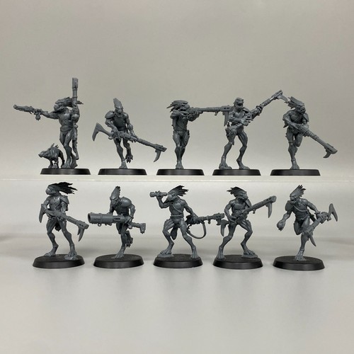 Figurines escouade kroot - 10,