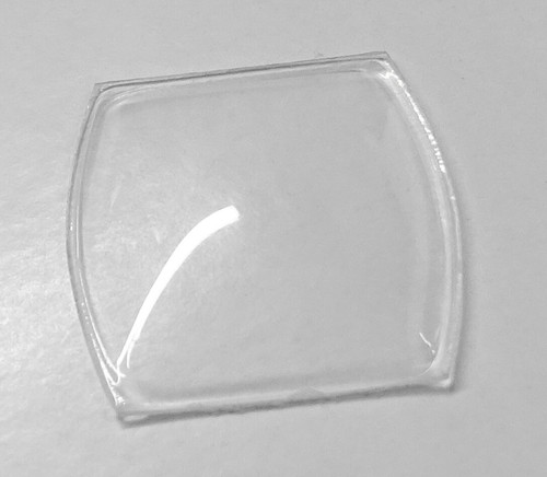 Verre montre tonneau - tonneau, carre