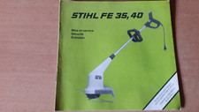 Stihl FE35 FE40 - FE 35 40 débroussailleuse électrique : notice d'emploi