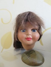 TETE DE POUPEE ANCIENNE ANNEES 40/50 - SANS MARQUE T.B.E.