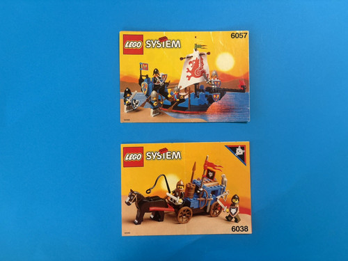 Lego castle instruction - lego,