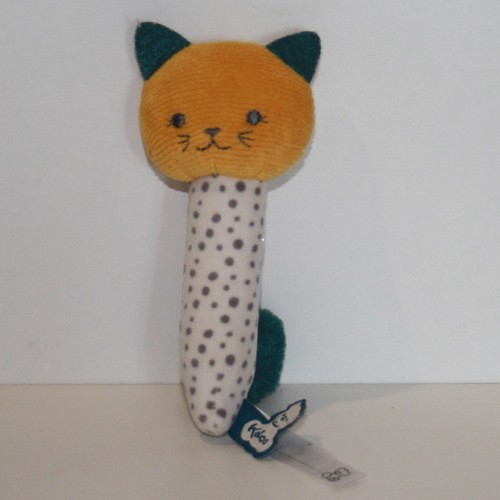 Doudou hochet chat kaloo - doudou,