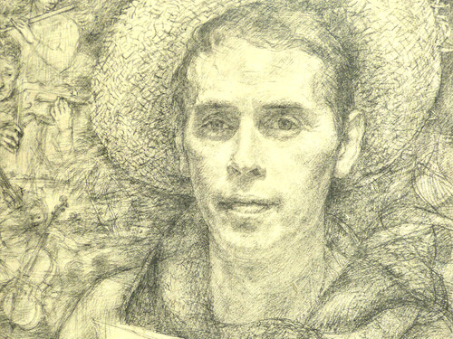 Lithographie orignale jacques - lithographie,
