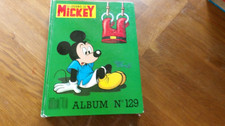 ALBUM RELIE LE JOURNAL DE MICKEY N° 129. BON ETAT. DISNEY.