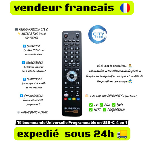 Télécommande universelle 4 - télécommande,
