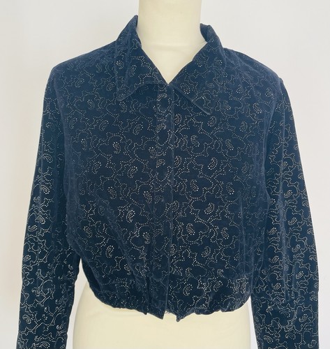 Veste velours vintage